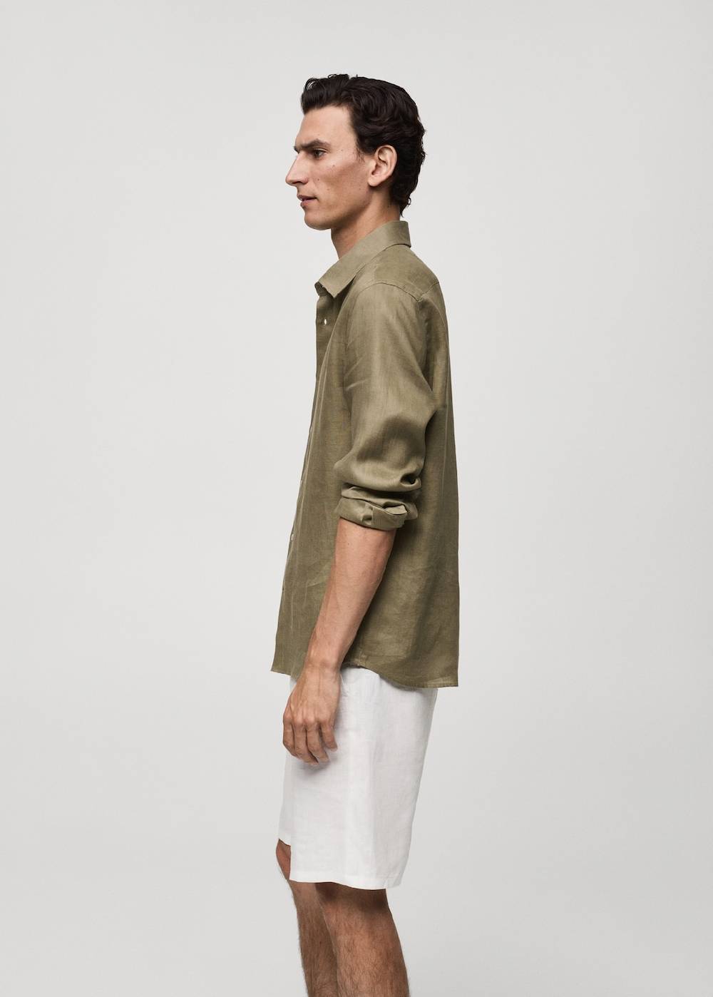 Mango Regular Fit-Hemd aus 100 % Leinen Begrenztes Angebot