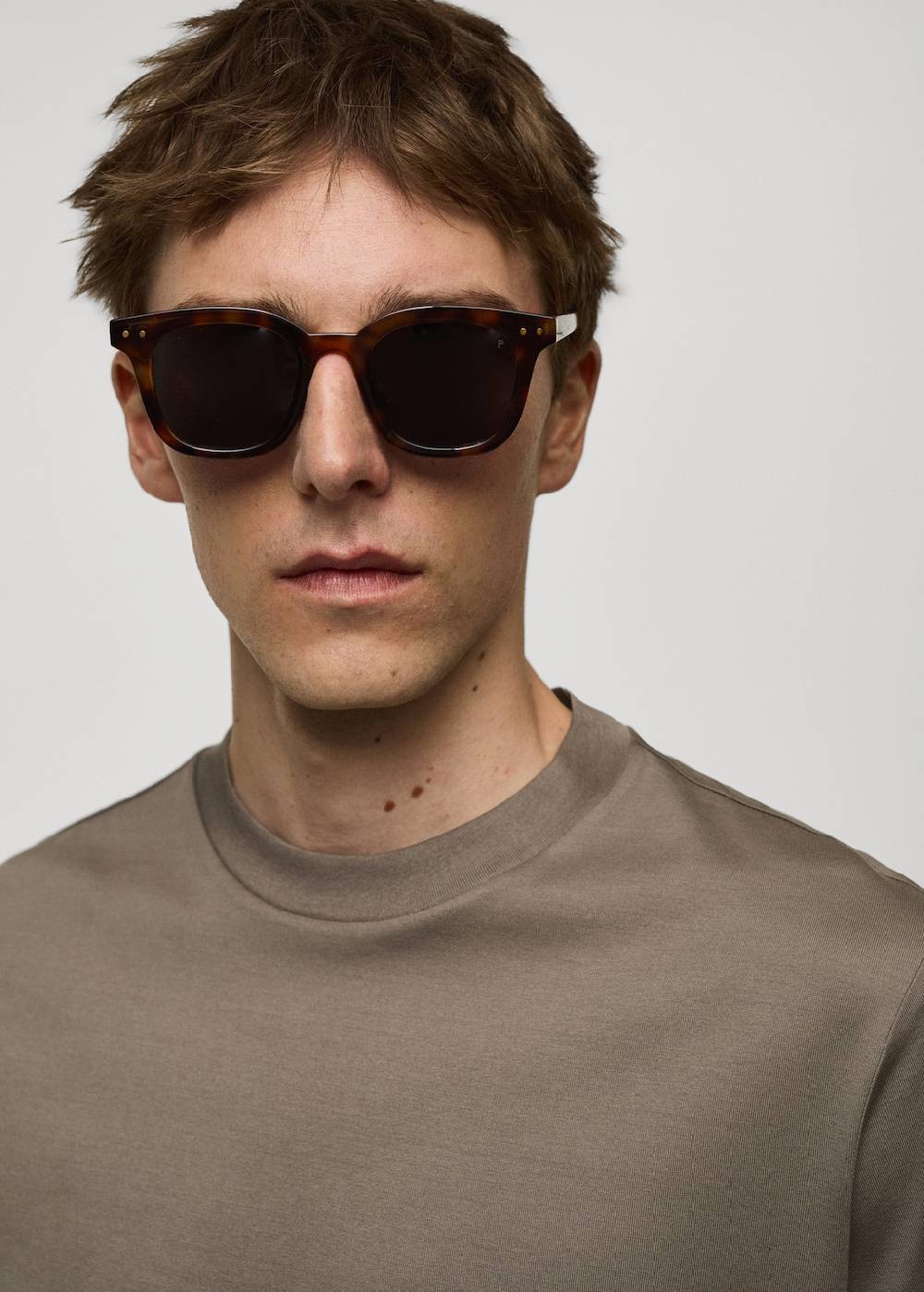 Mango Slim-Fit-T-Shirt aus 100 % Baumwolle Online Shopping