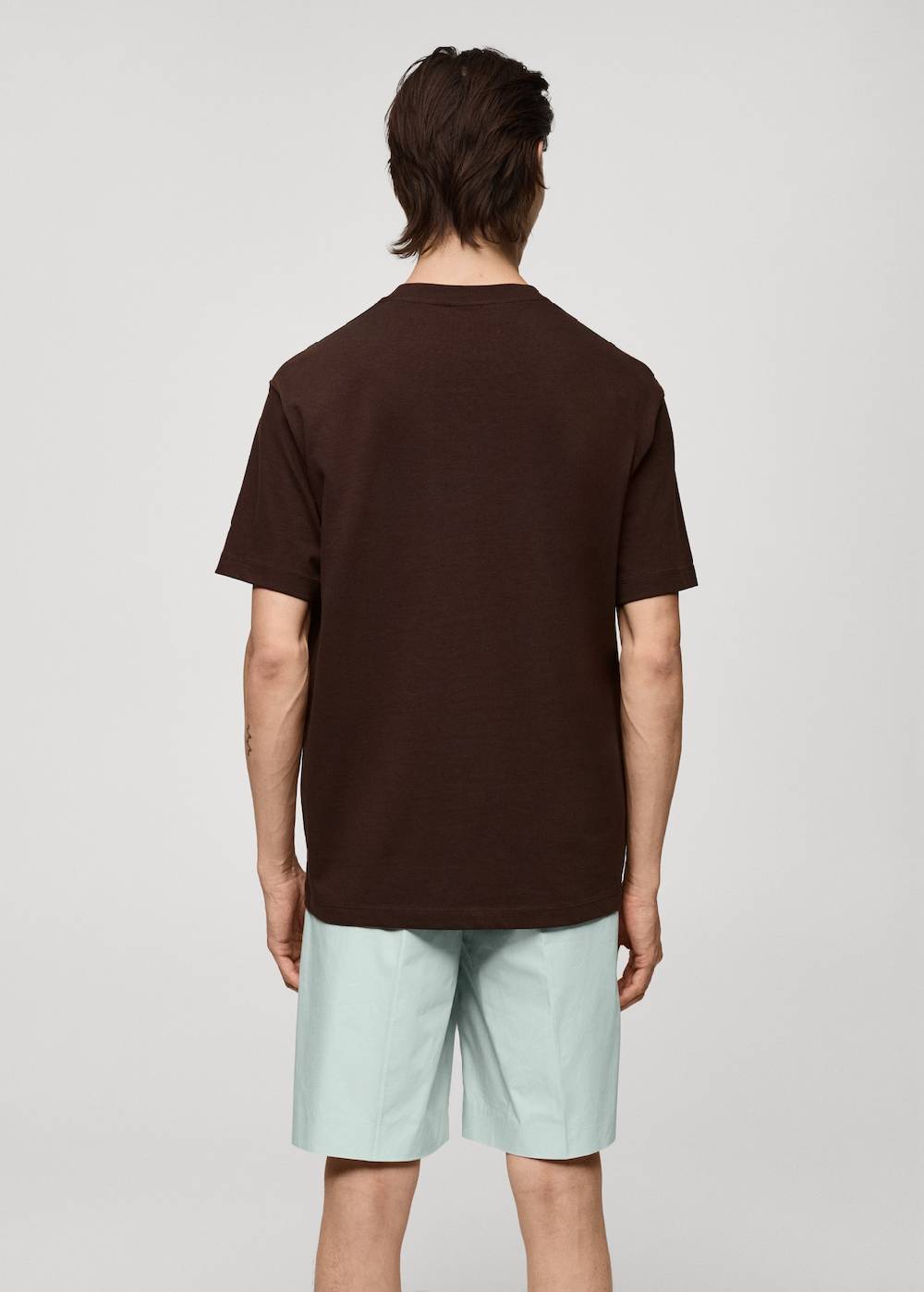 Mango Relaxed-Fit-T-Shirt aus 100 % Baumwolle Cyber Monday