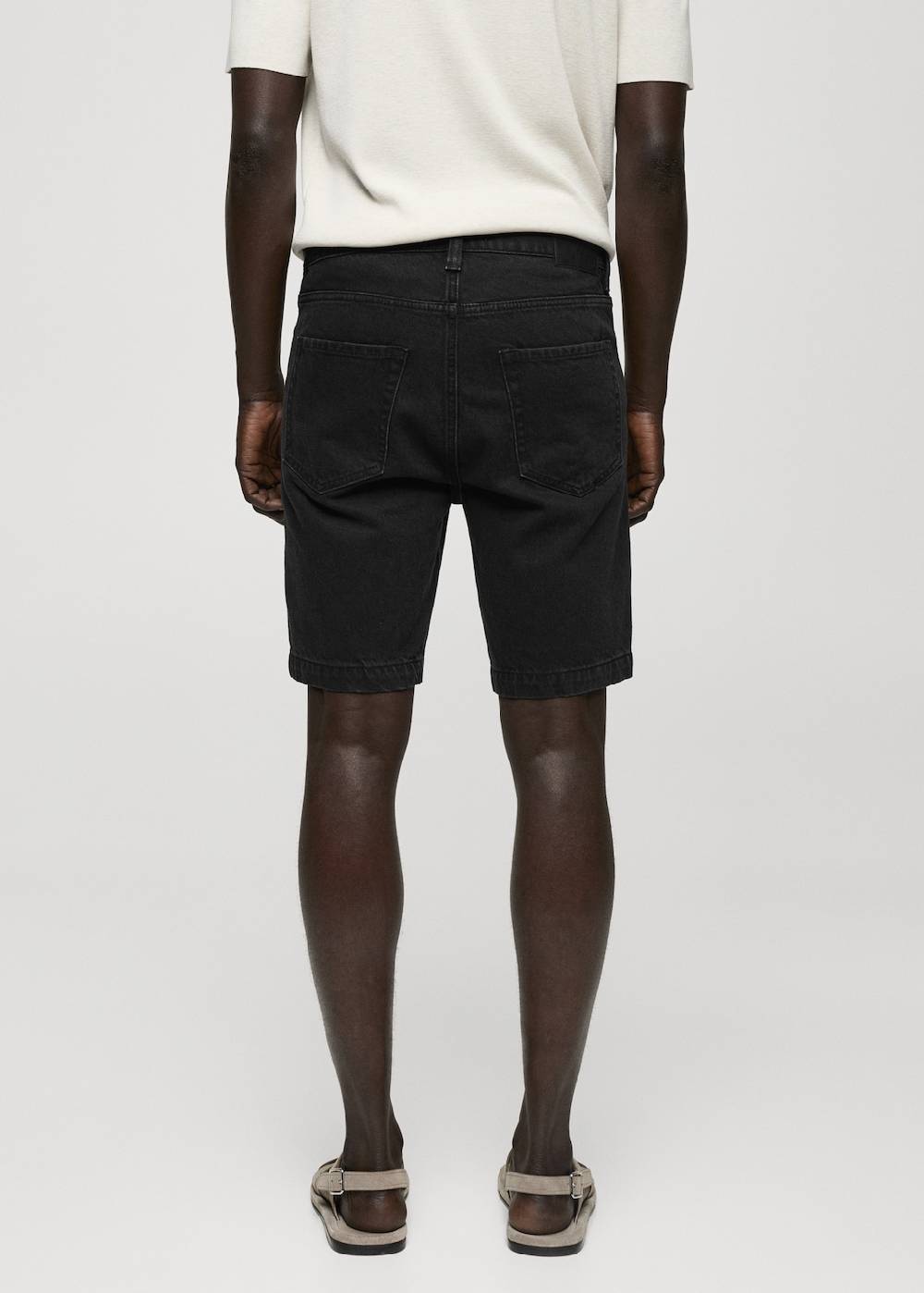 Mango Regular Fit-Bermudashorts aus Jeans Valentinstagsangebot