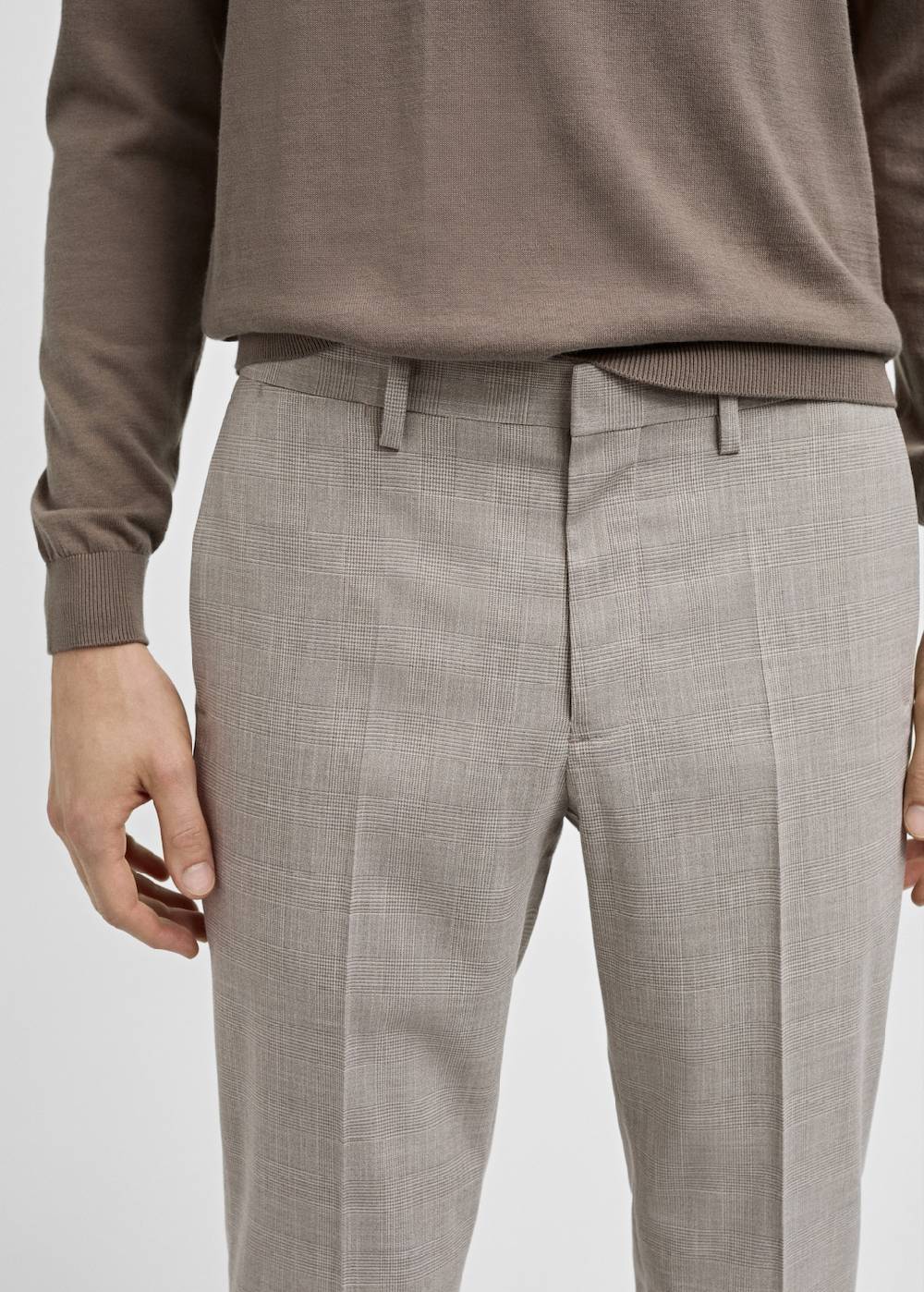 Mango Super Slim Fit-Anzughose aus Stretchstoff Sonderangebote