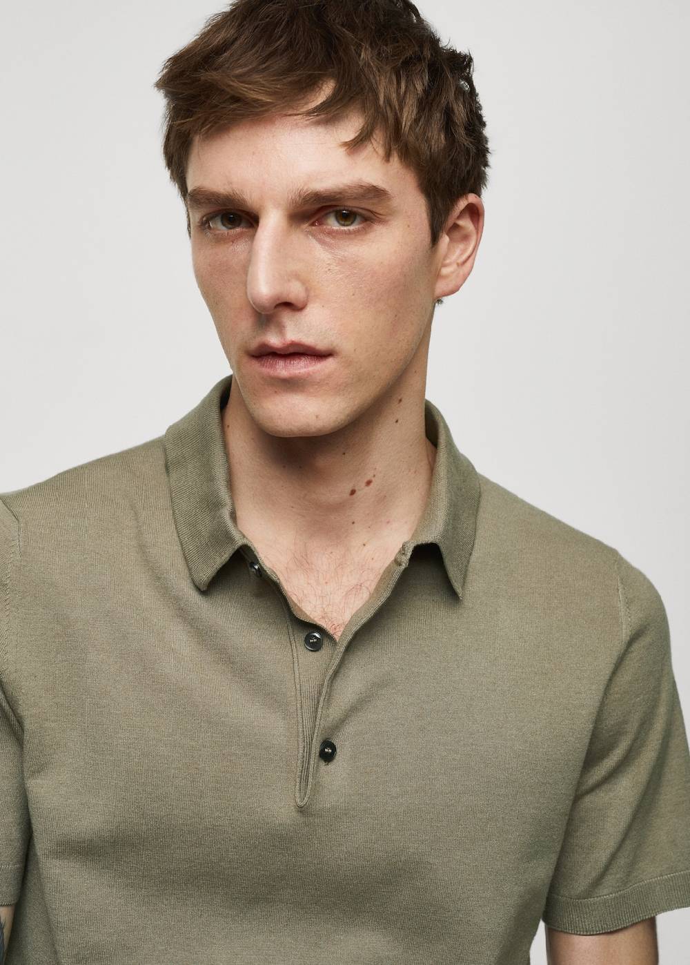 Mango Feinstrick-Poloshirt Super Sparpreis