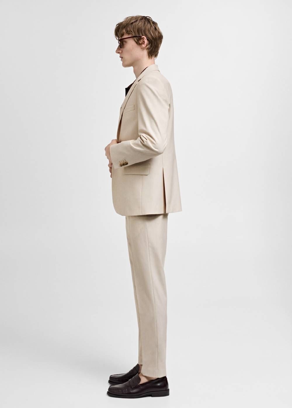 Mango Slim Fit-Anzugsakko aus Stretchbaumwolle Nur für heute