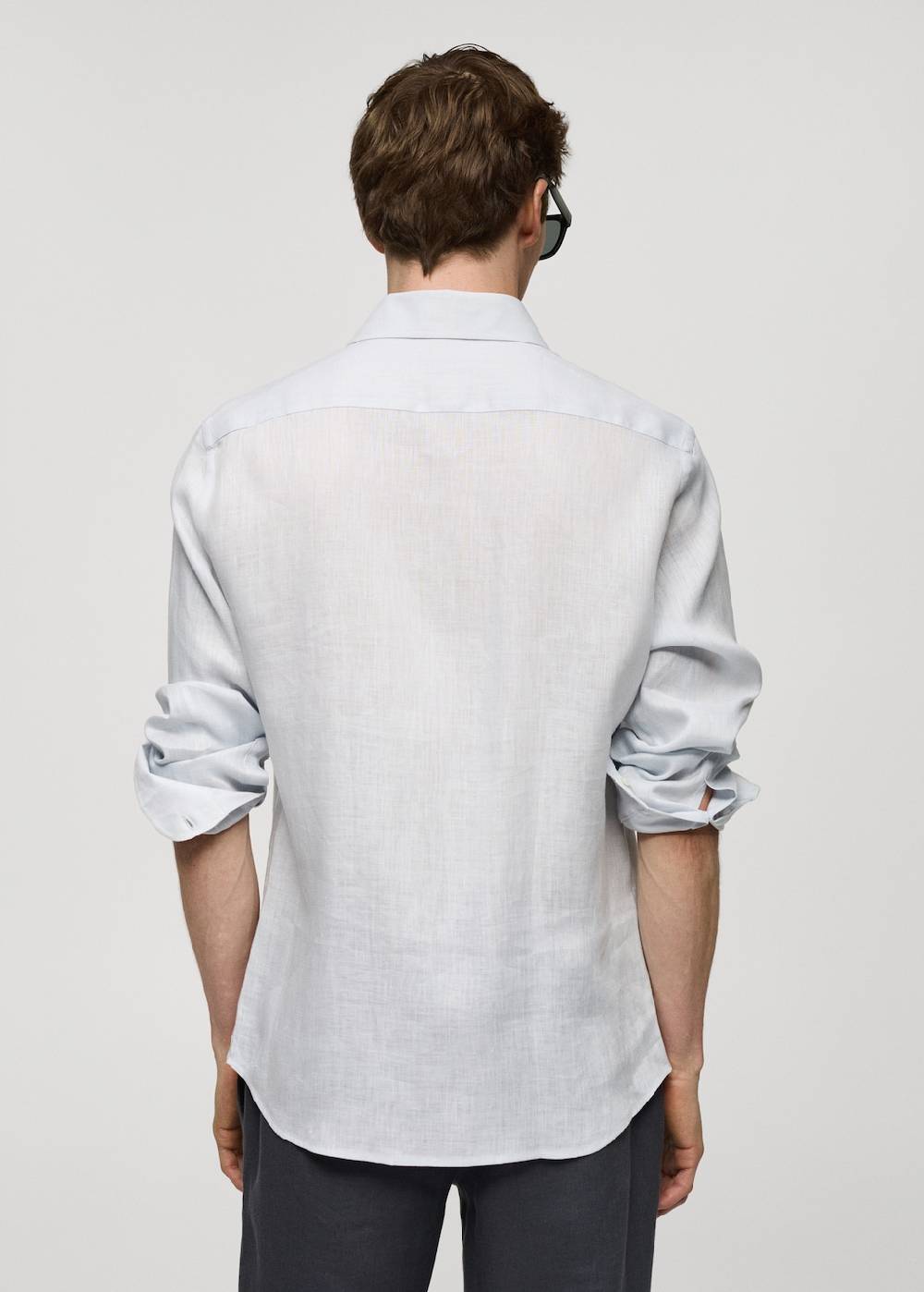 Mango Regular Fit-Hemd aus 100 % Leinen Nur noch ein Tag übrig