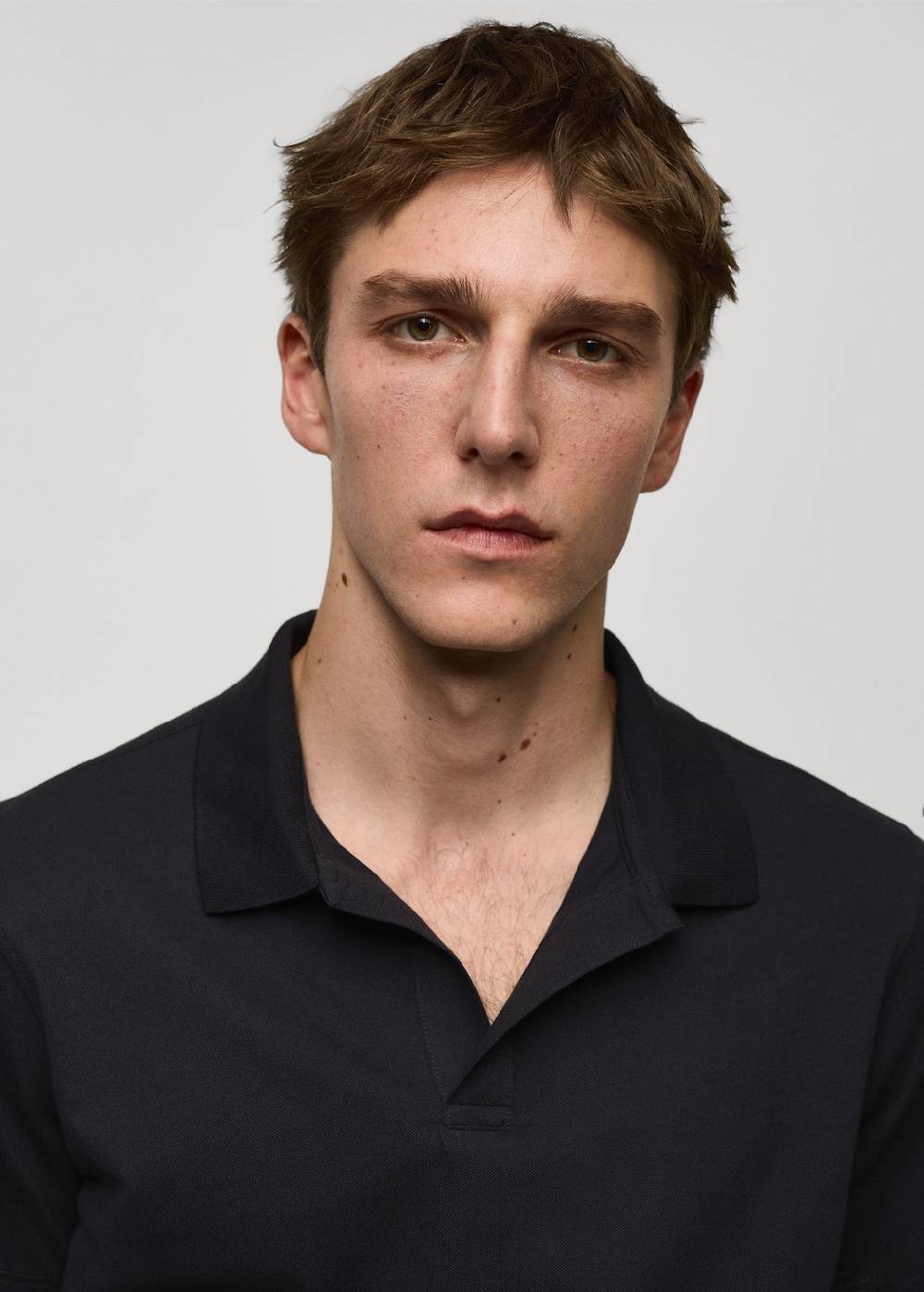 Mango Slim Fit-Poloshirt aus Baumwoll-Piqué Riesige Rabatte