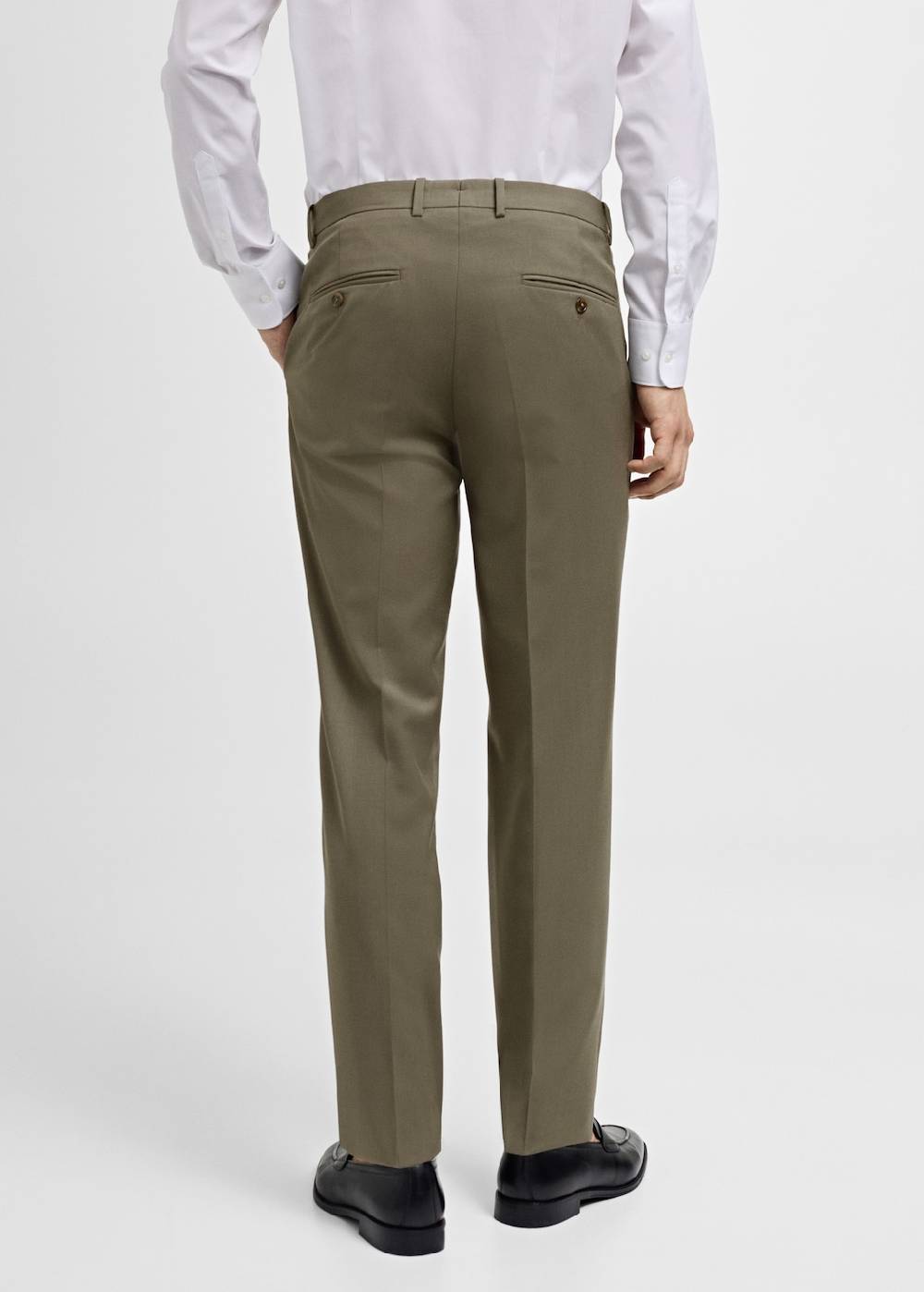 Mango Slim-Fit-Anzughose aus 100 % Schurwolle Begrenzt auf 3 Tage