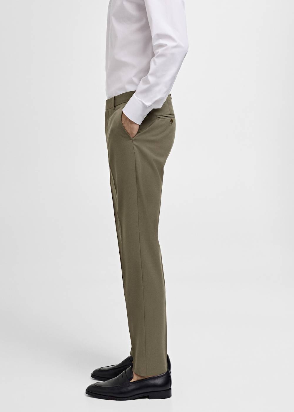 Mango Slim-Fit-Anzughose aus 100 % Schurwolle Begrenzt auf 3 Tage