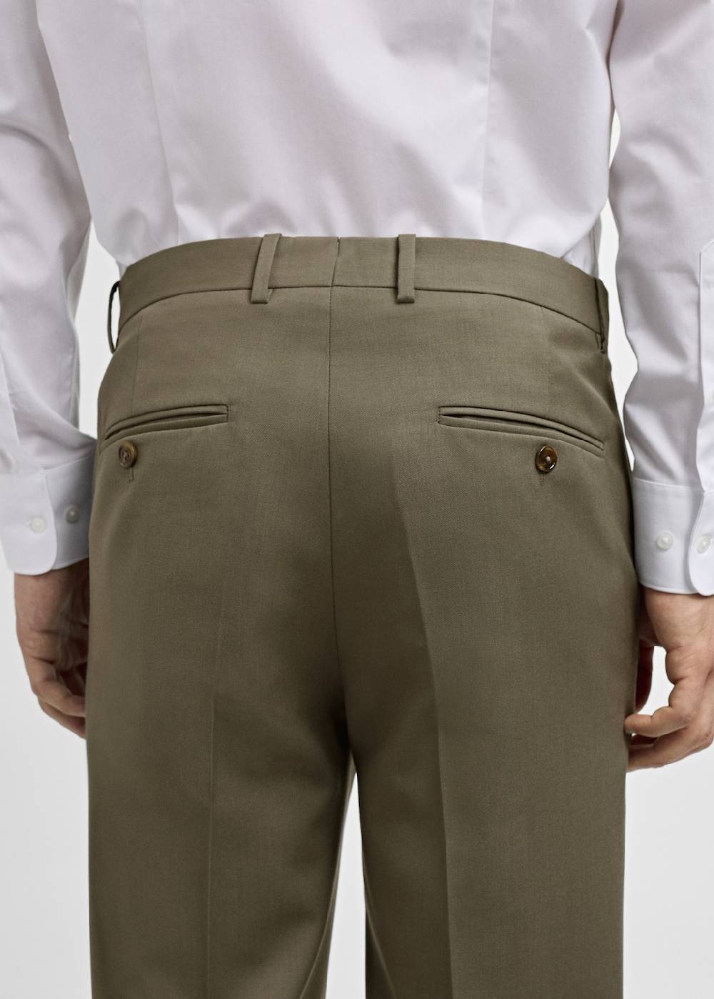 Mango Slim-Fit-Anzughose aus 100 % Schurwolle Begrenzt auf 3 Tage
