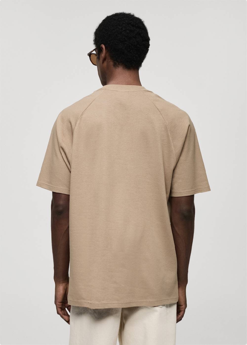 Mango Relaxed Fit-T-Shirt aus Baumwolle Black Friday Preise