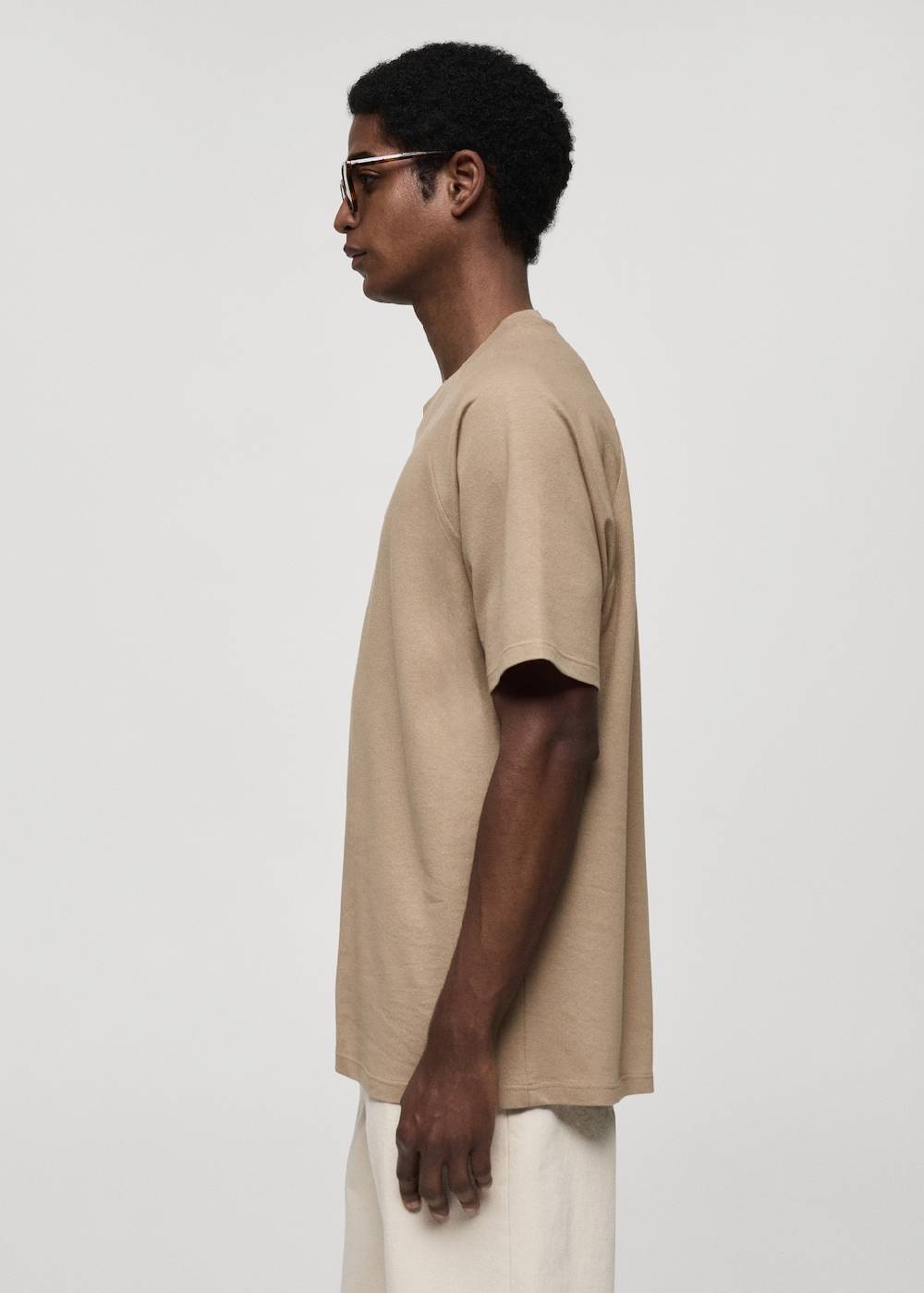 Mango Relaxed Fit-T-Shirt aus Baumwolle Black Friday Preise