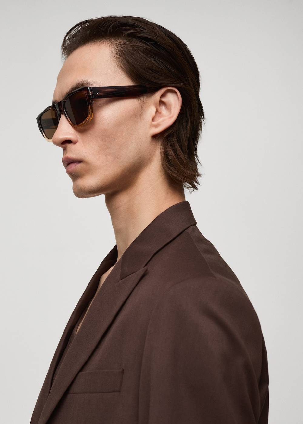 Mango Sonnenbrille mit Gestell im Farbverlauf 50% Rabatt für begrenzte Zeit