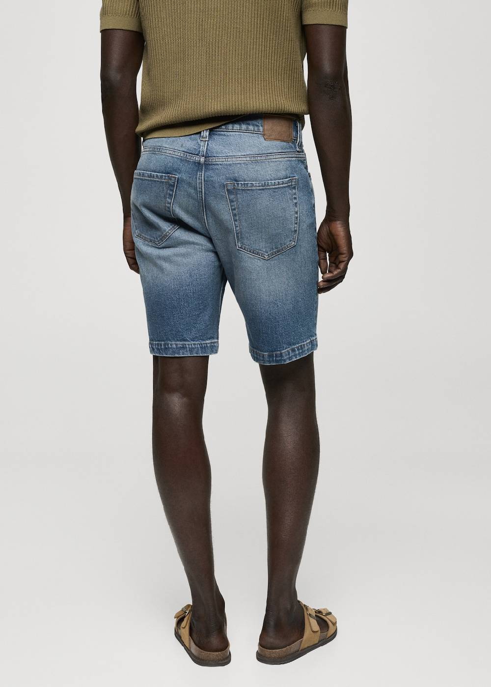 Mango Regular Fit-Bermudashorts aus Jeans 2025