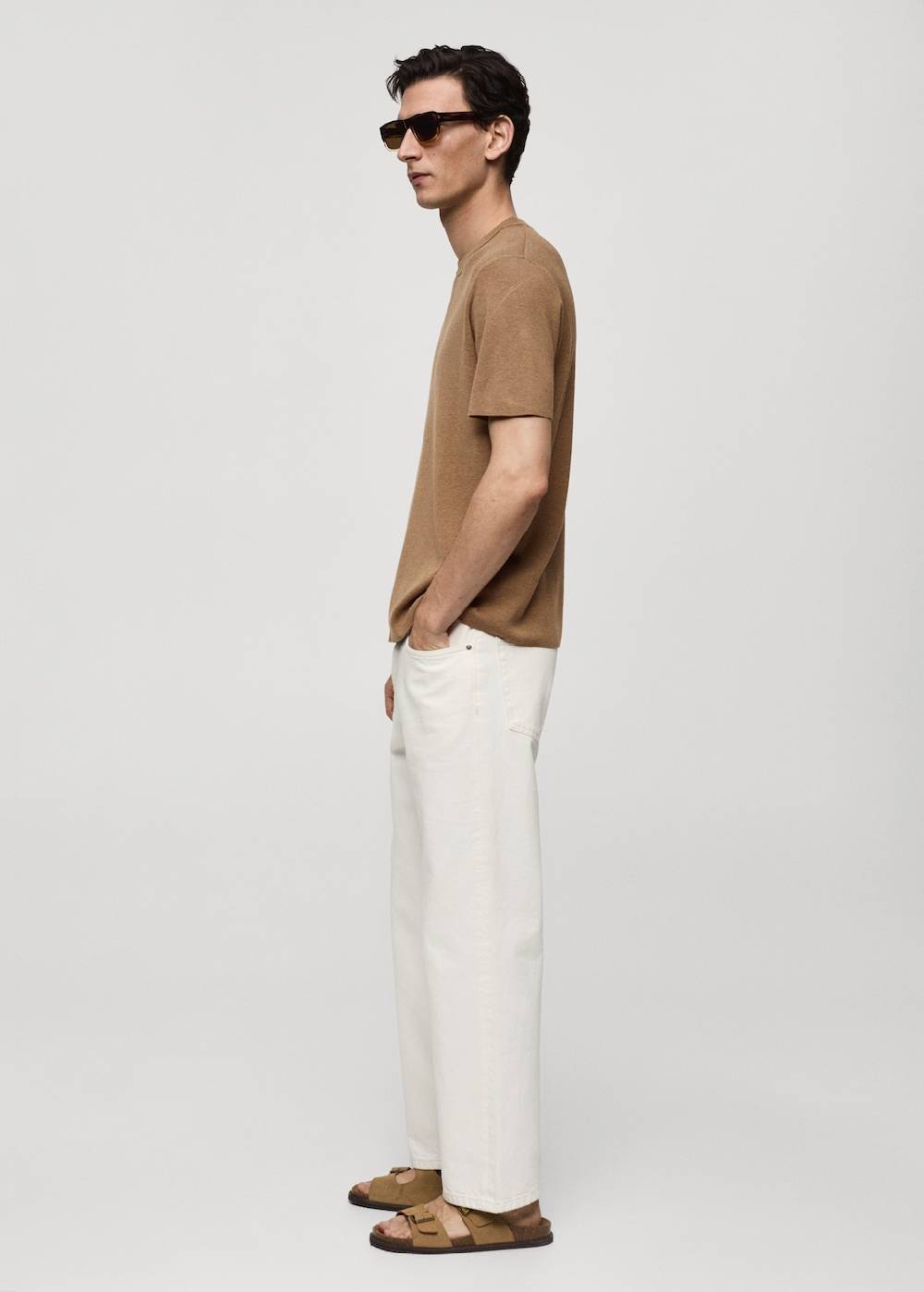 Mango Strickshirt aus Baumwolle Outlet