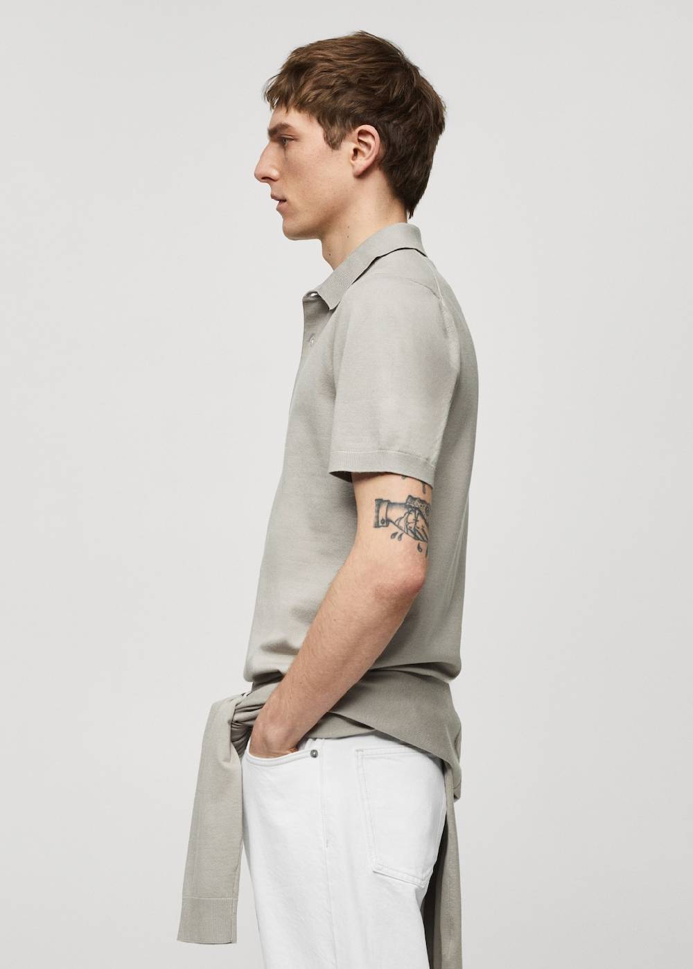 Mango Feinstrick-Poloshirt Angebote