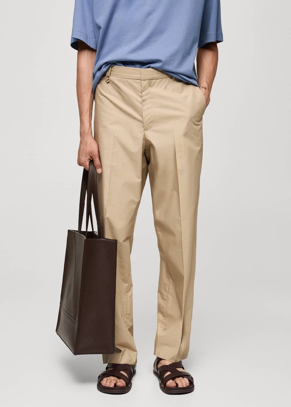 Mango Regular Fit-Hose aus 100 % Baumwolle Meist gekauft