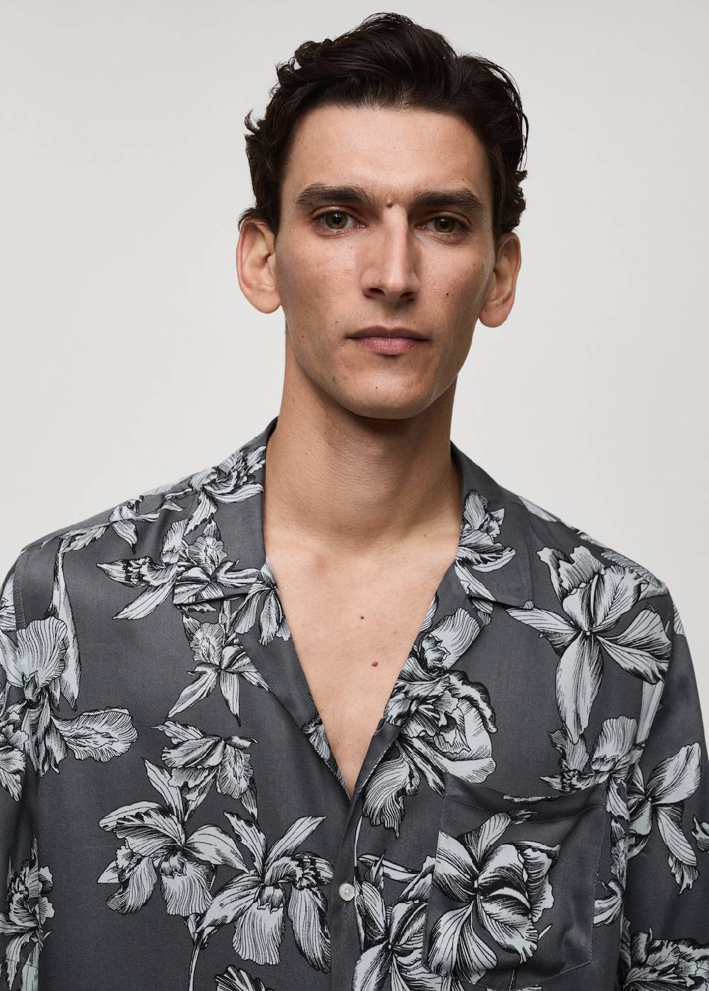 Mango Regular Fit-Hemd mit Hawaiiprint Limitierter Zeitrabatt