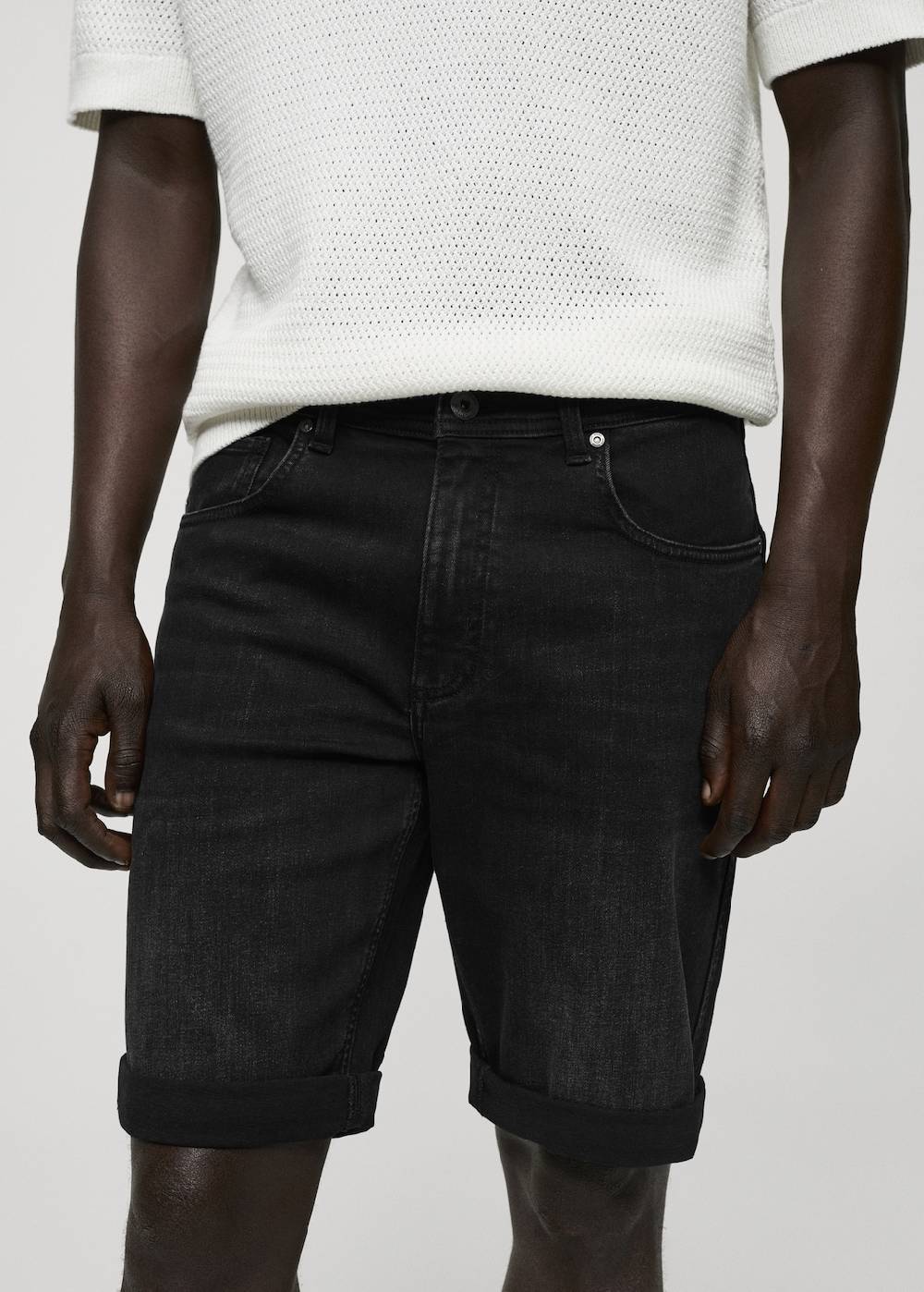 Mango Slim Fit-Jeans-Bermudashorts Fabrik Onlineshop