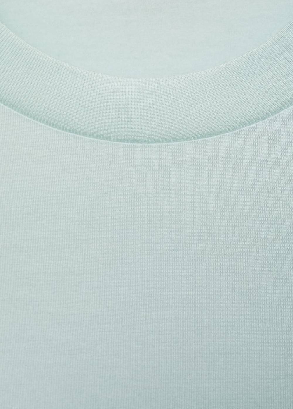 Mango Slim-Fit-T-Shirt aus 100 % Baumwolle Rabatt