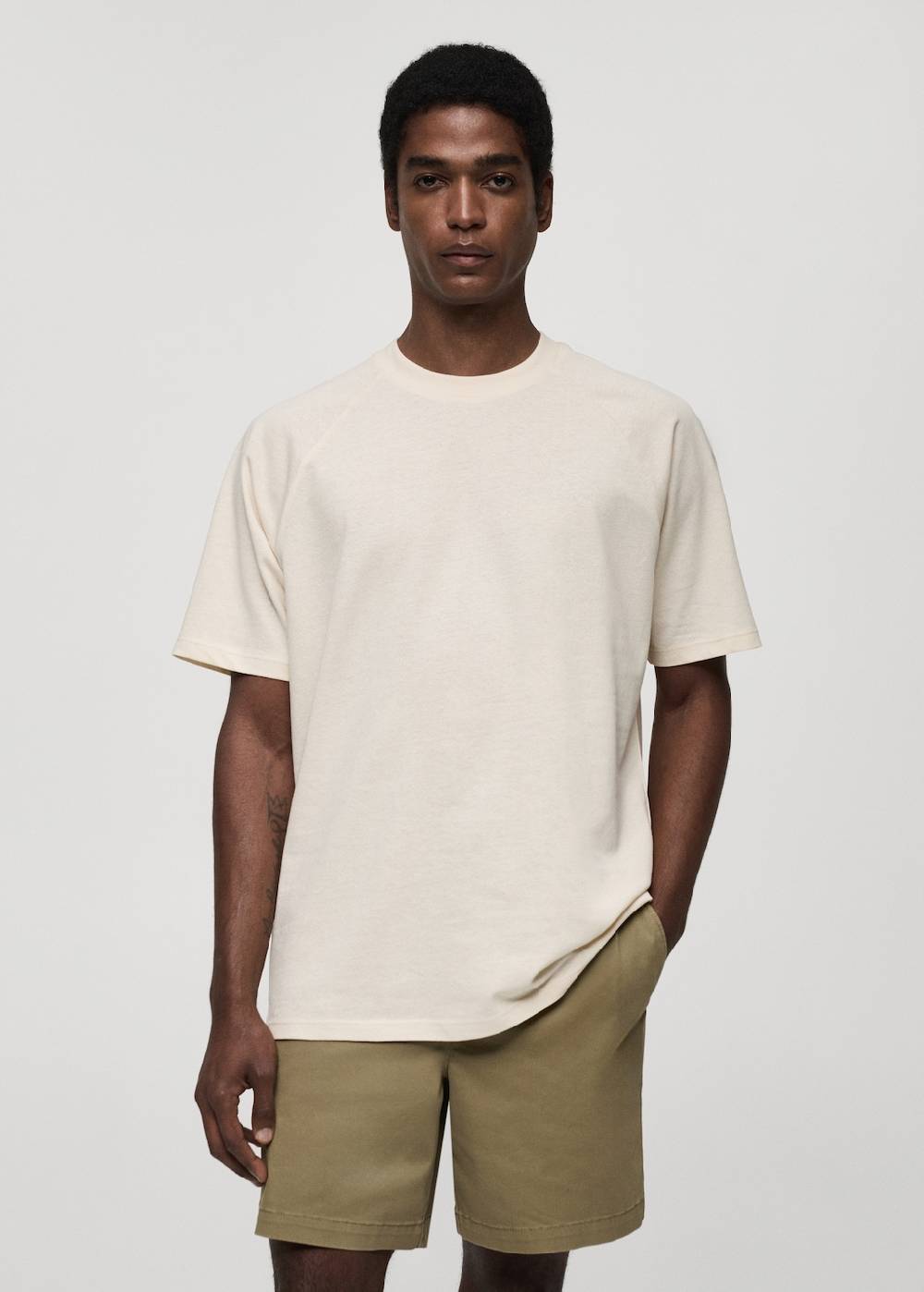 Mango Relaxed Fit-T-Shirt aus Baumwolle Black Friday