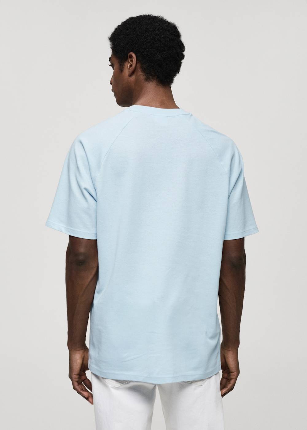 Mango Relaxed Fit-T-Shirt aus Baumwolle Weihnachtsangebot
