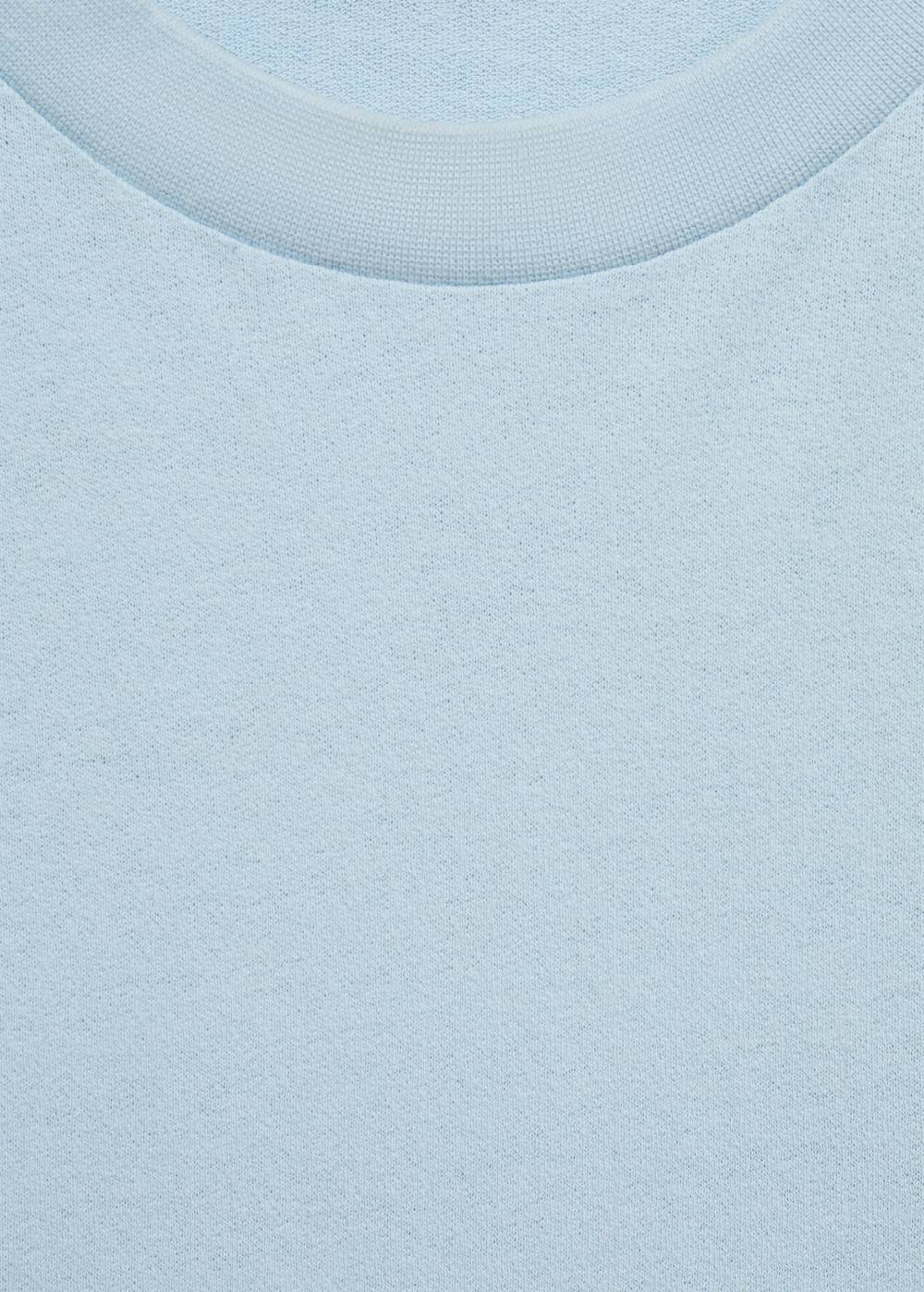 Mango Relaxed Fit-T-Shirt aus Baumwolle Weihnachtsangebot