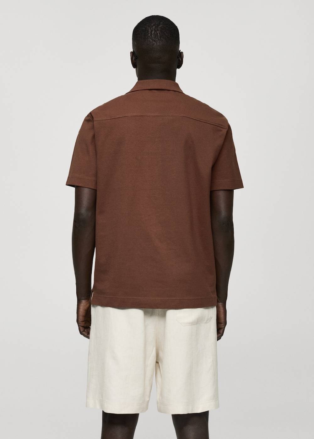 Mango Regular-Fit-Hemd aus 100 % Baumwolle Lagerräumung