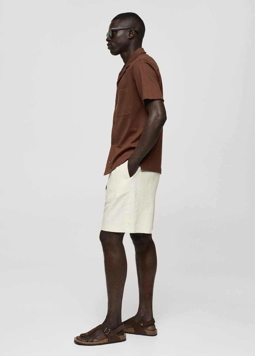 Mango Regular-Fit-Hemd aus 100 % Baumwolle Lagerräumung