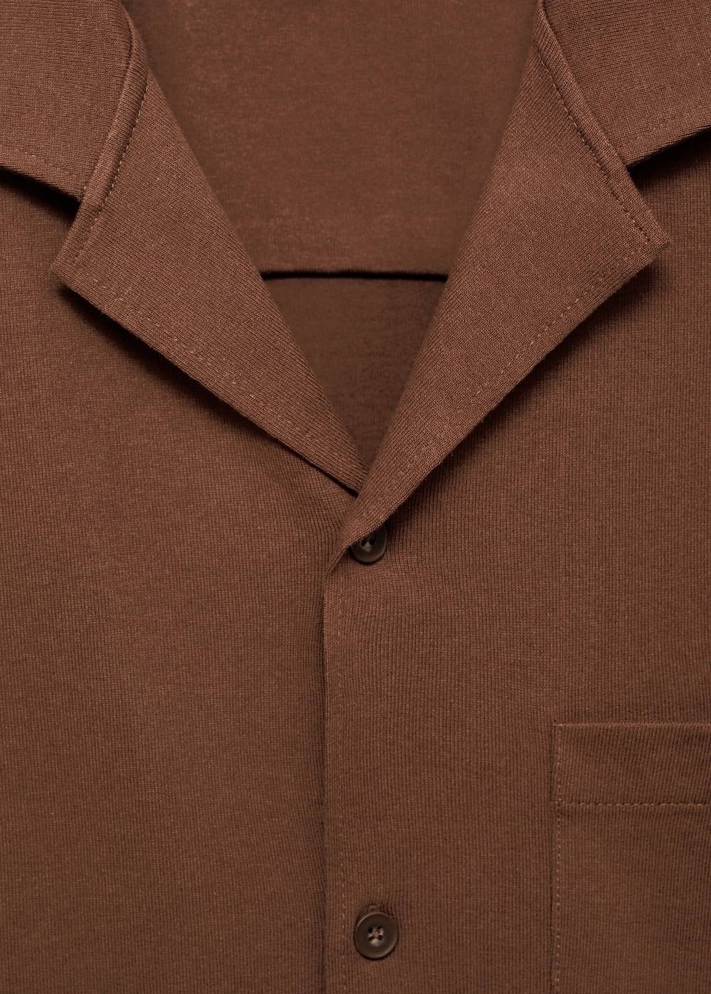 Mango Regular-Fit-Hemd aus 100 % Baumwolle Lagerräumung