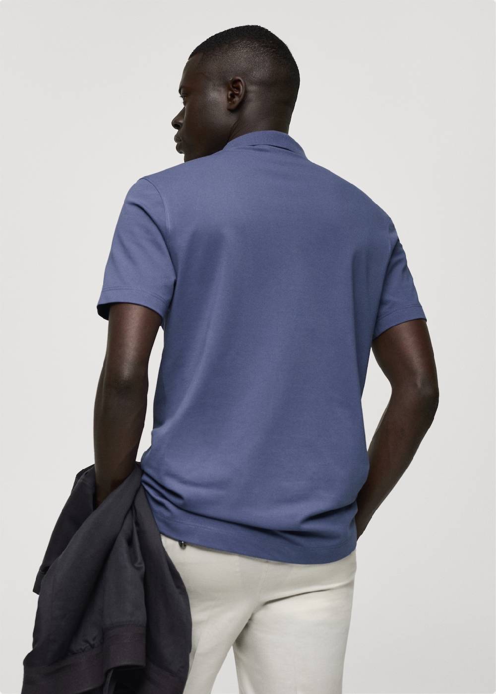 Mango Slim Fit-Poloshirt aus Baumwoll-Piqué Top Angebot