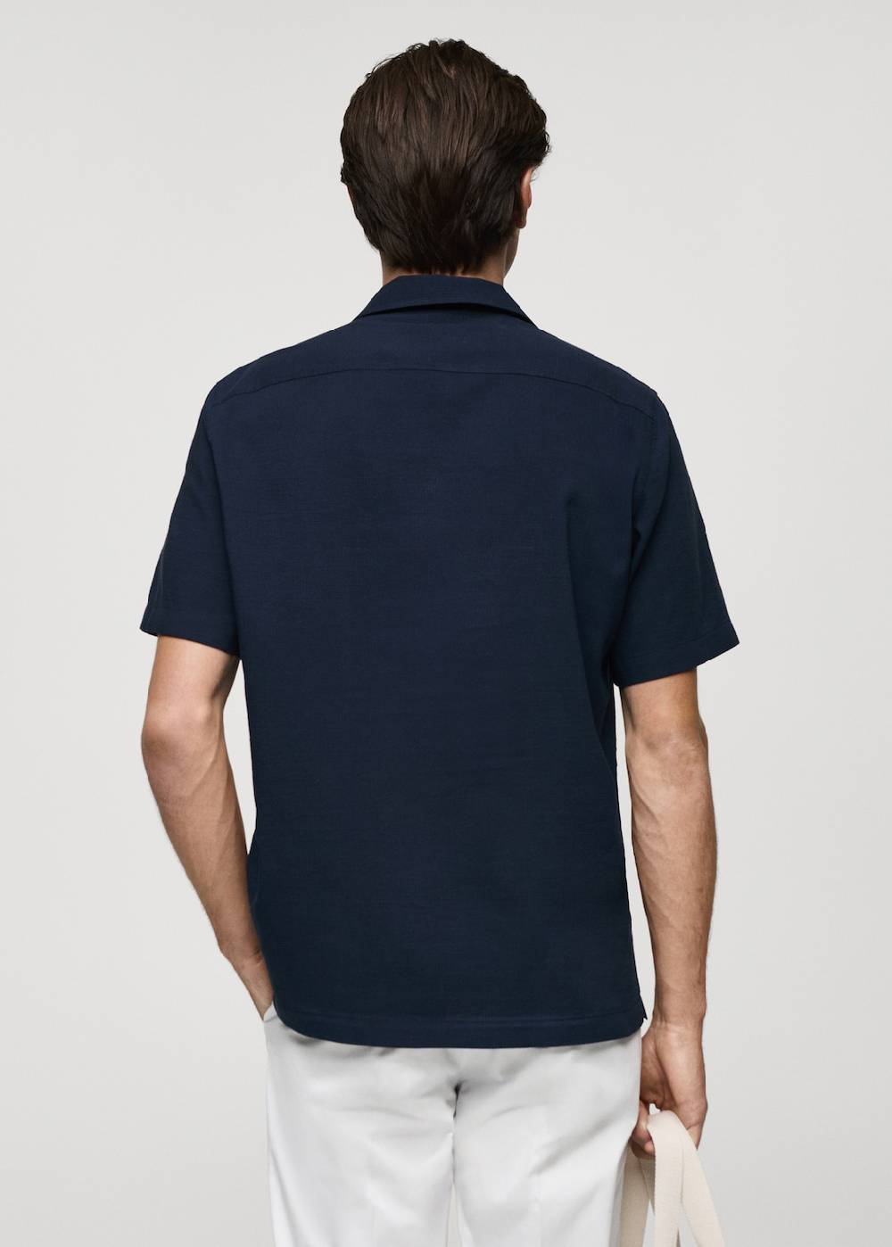 Mango Regular-Fit-Hemd aus 100 % Seersucker-Baumwolle Online Outlet