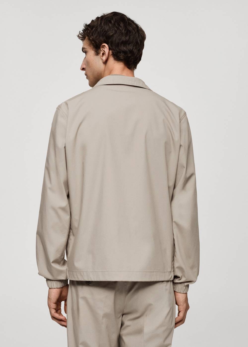 Mango Lyocell-Jacke mit Reißverschluss Zeitlich begrenztes Angebot