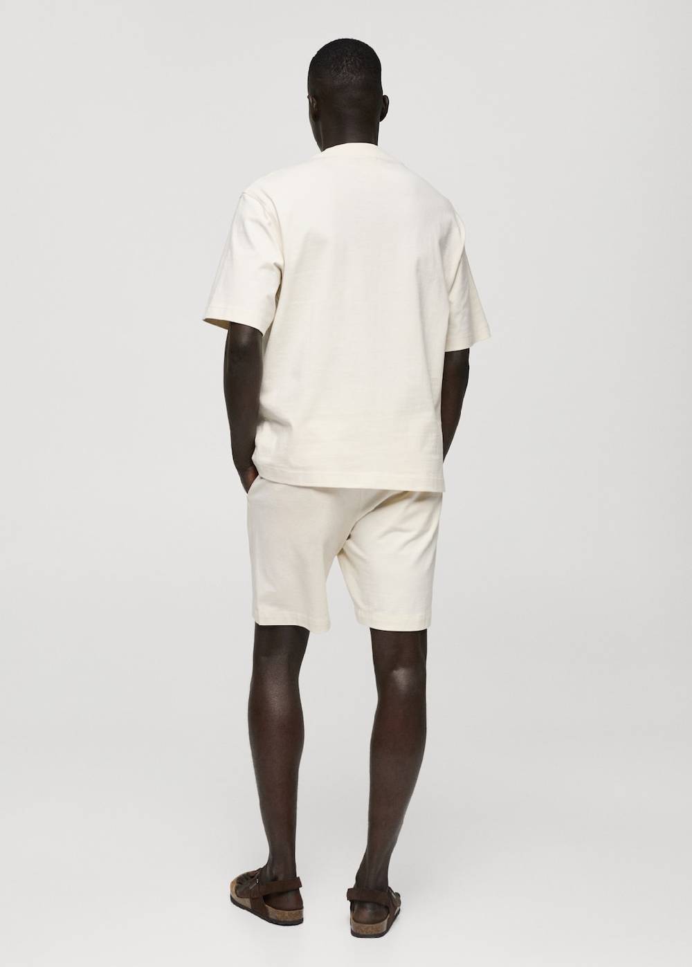 Mango Bermudashorts aus 100 % Baumwolle mit Kordel Große Rabatte
