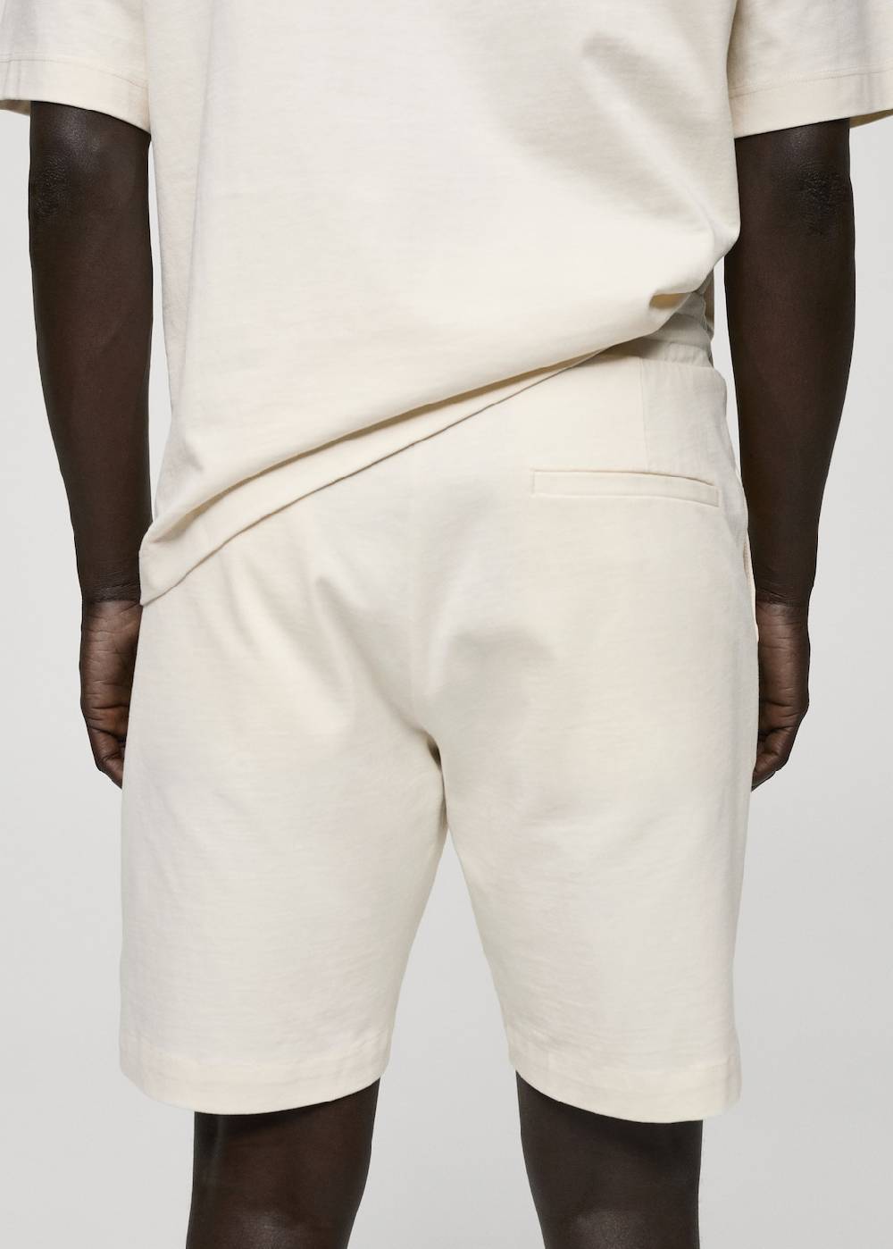 Mango Bermudashorts aus 100 % Baumwolle mit Kordel Große Rabatte