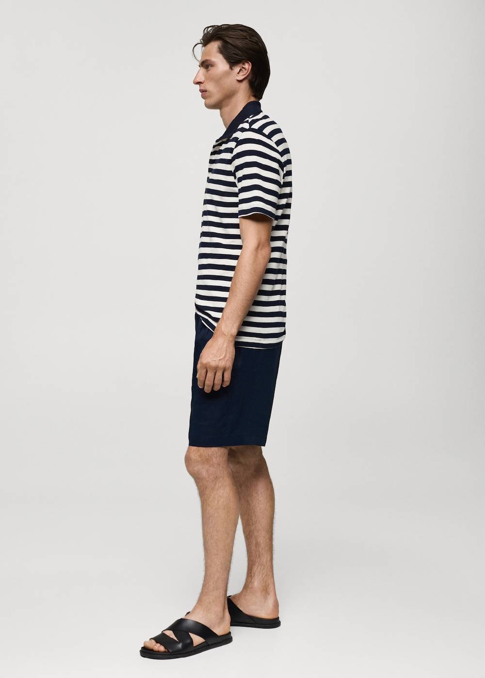 Mango Gestreiftes Regular-Fit-Poloshirt aus Baumwoll-Piqué Bestseller