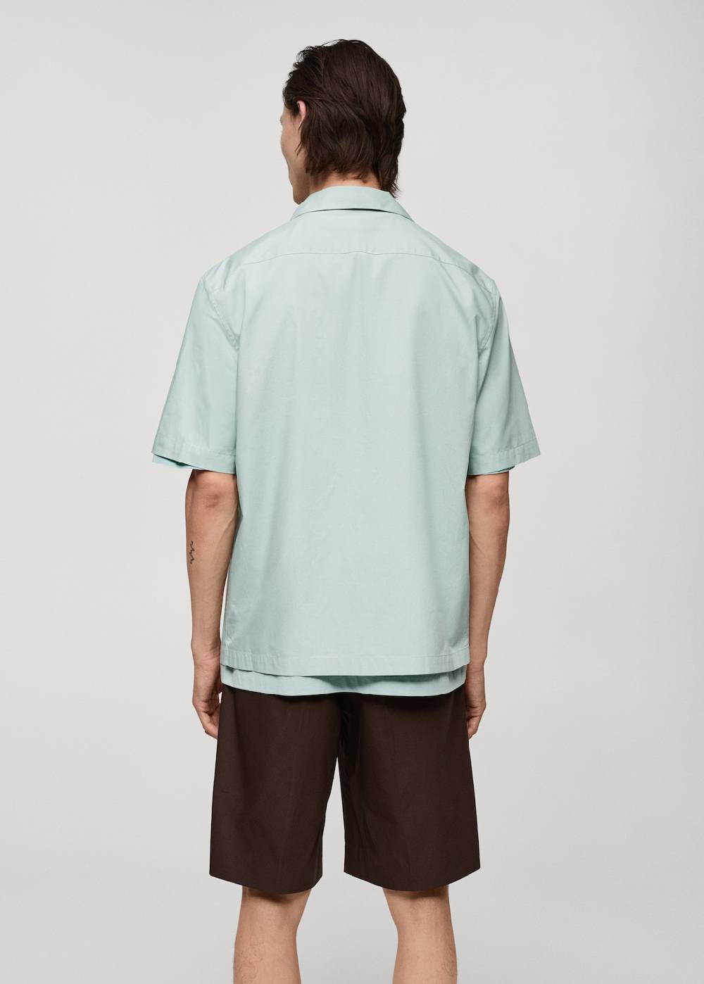 Mango Hemd aus 100 % Baumwolle mit Bowling-Kragen Saisonale Angebote