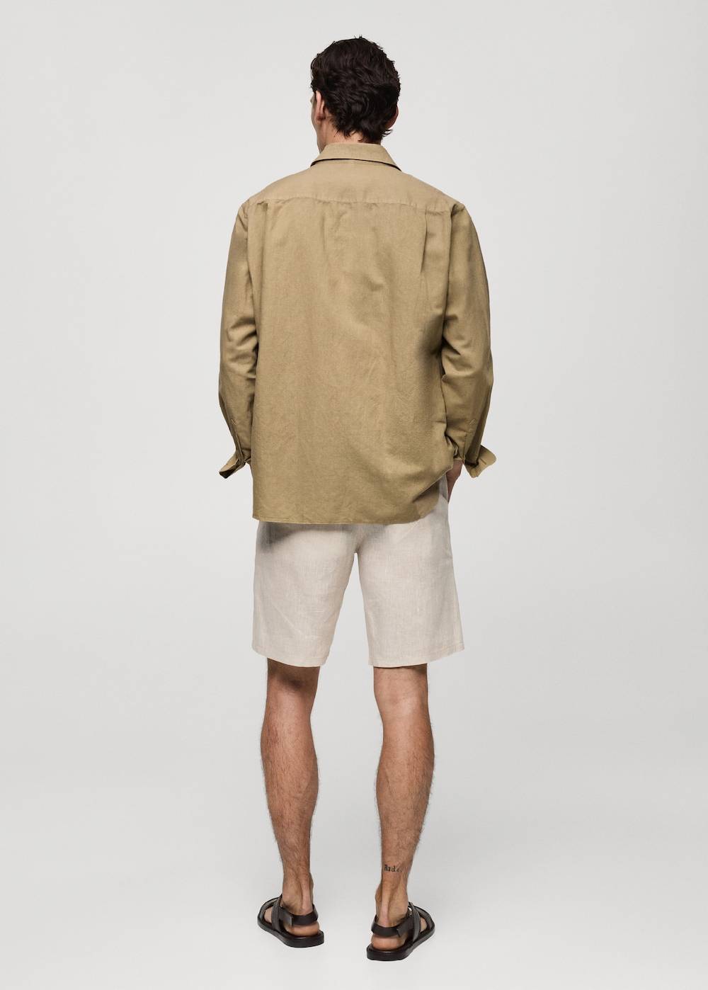 Mango Classic Fit-Leinenhemd Tägliche Deals