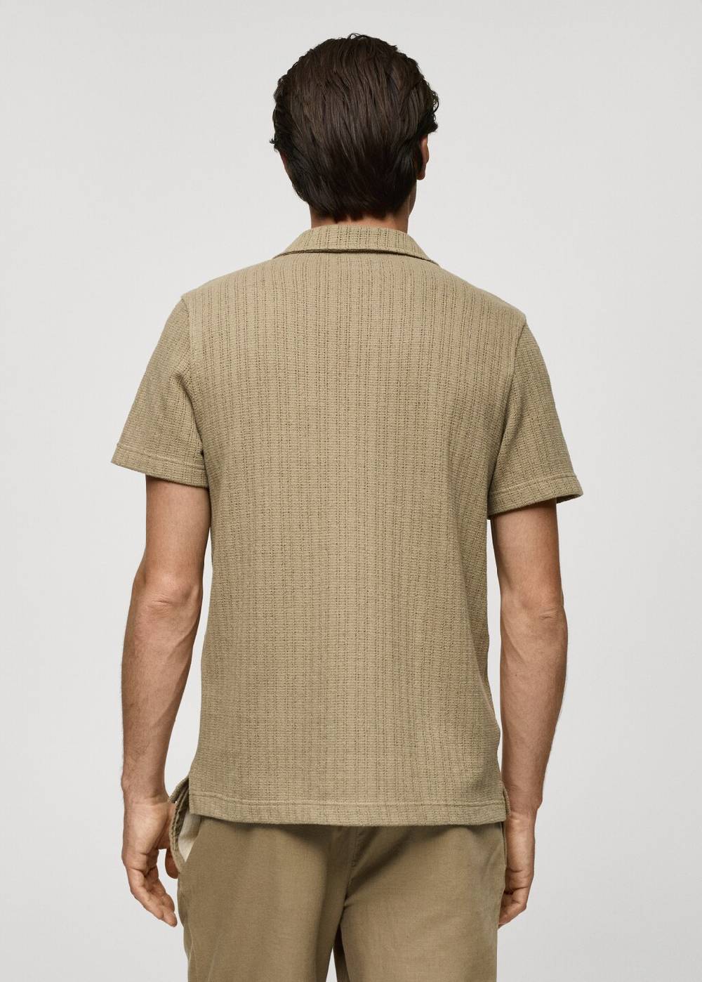 Mango Regular Fit-Strickhemd Super Sparpreis