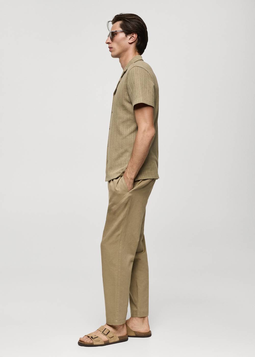 Mango Regular Fit-Strickhemd Super Sparpreis