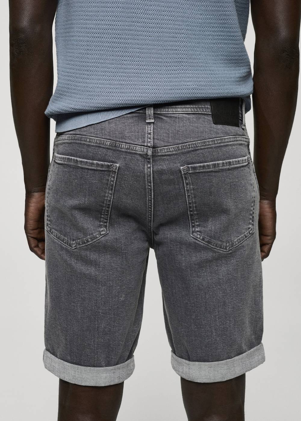Mango Slim Fit-Jeans-Bermudashorts Letzte 3 Tage