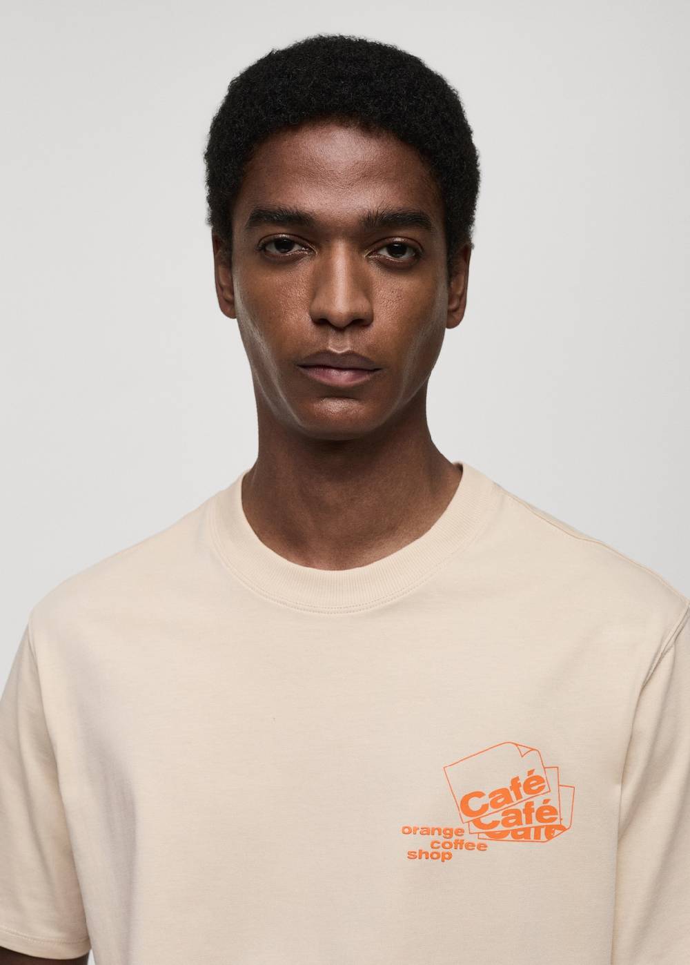 Mango Bedrucktes Baumwoll-T-Shirt JETZT KAUFEN