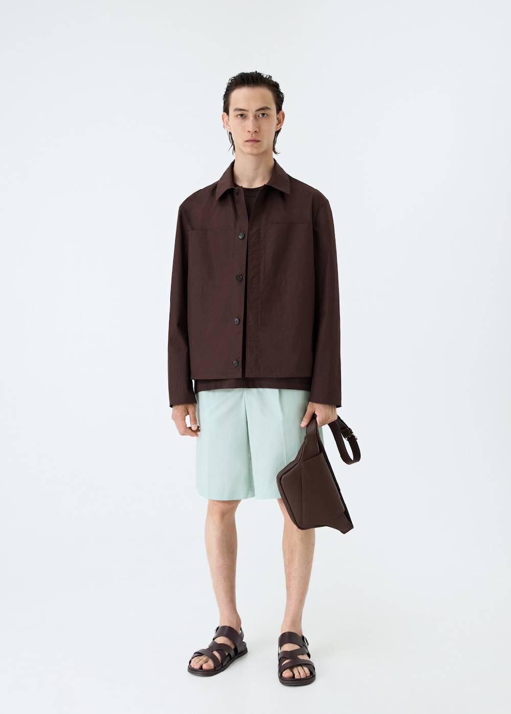 Mango Relaxed Fit-Bermudashorts mit Abnähern Letzte 2 Tage