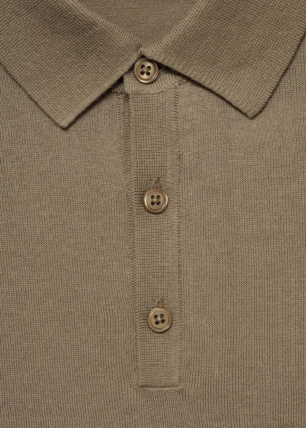 Mango Strick-Poloshirt aus 100 % Baumwolle Bis zu 60% Rabatt