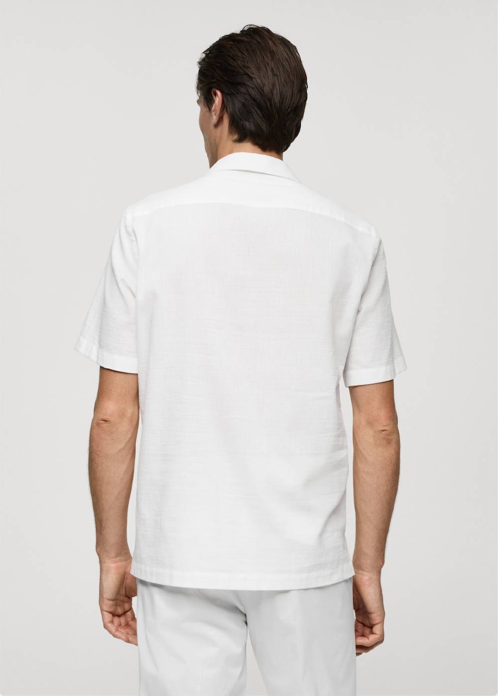 Mango Regular-Fit-Hemd aus 100 % Seersucker-Baumwolle Nur für heute