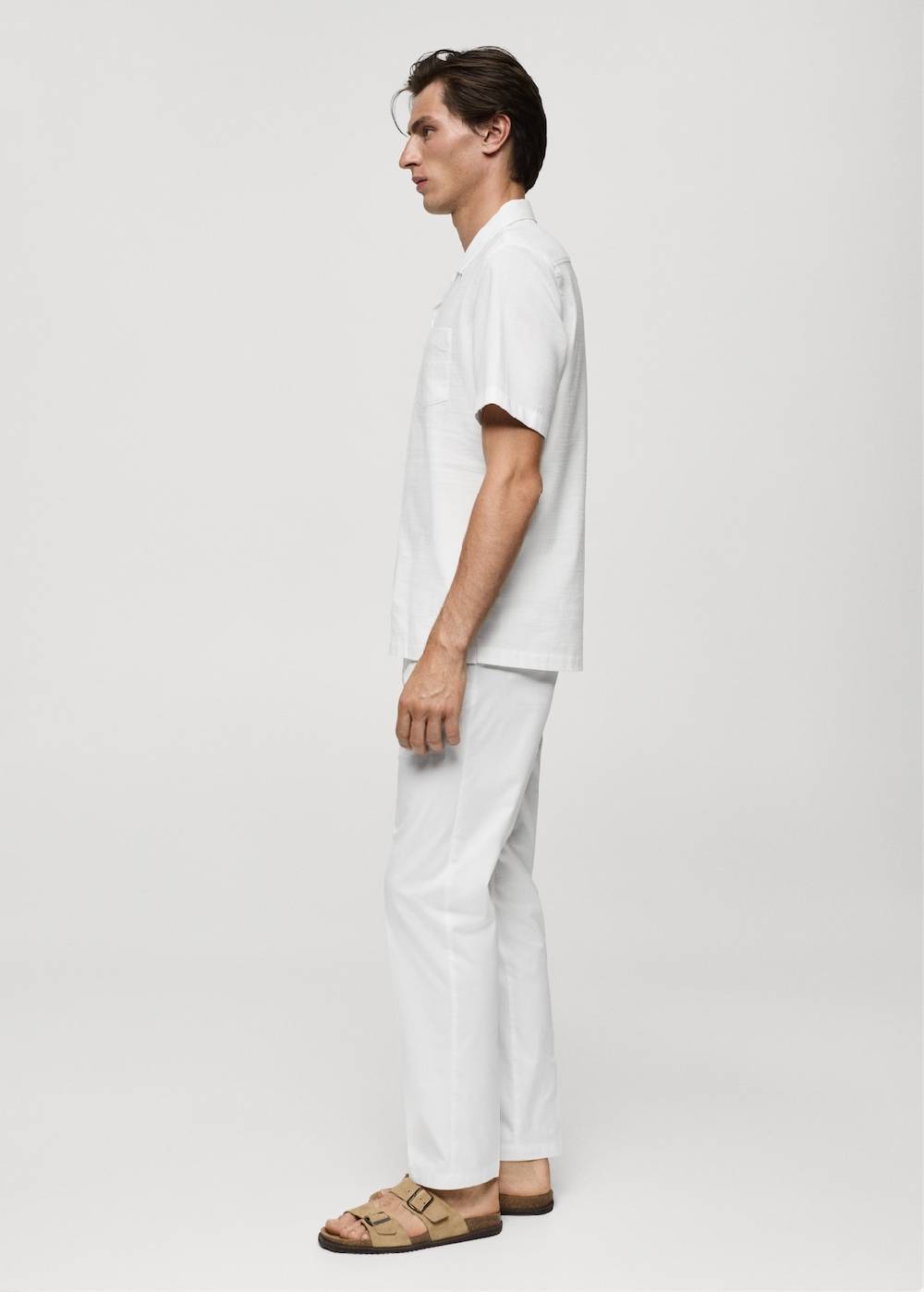 Mango Regular-Fit-Hemd aus 100 % Seersucker-Baumwolle Nur für heute