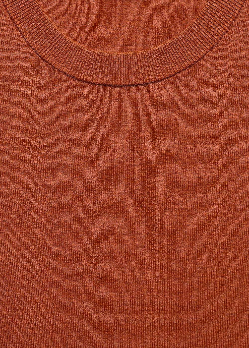 Mango Strick-T-Shirt aus Baumwollgemisch Kostenloser Versand international
