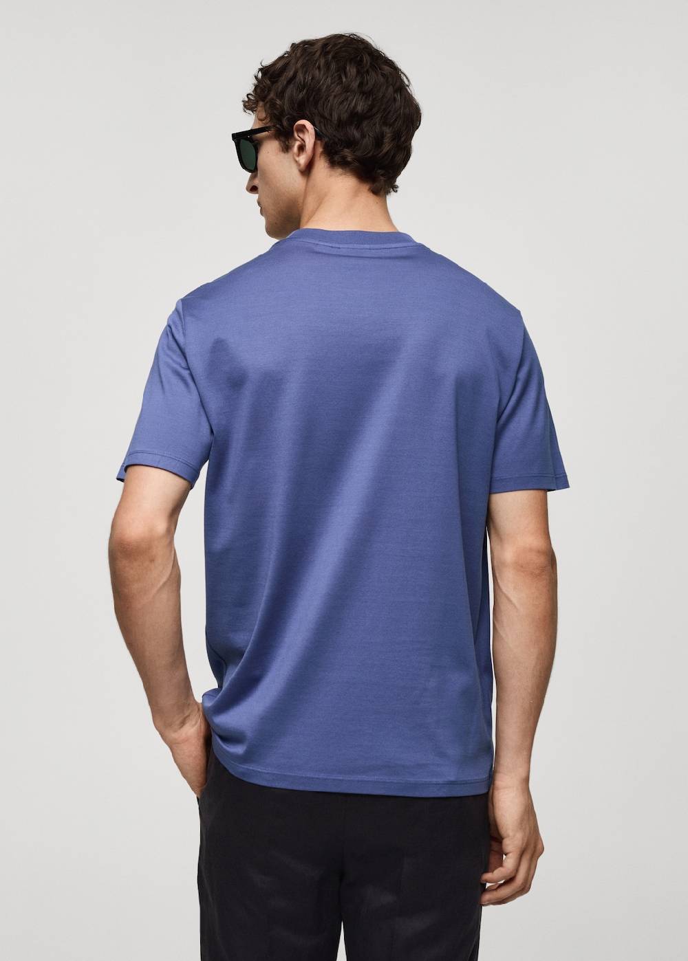 Mango Slim-Fit-T-Shirt aus 100 % Baumwolle Speichern exportieren