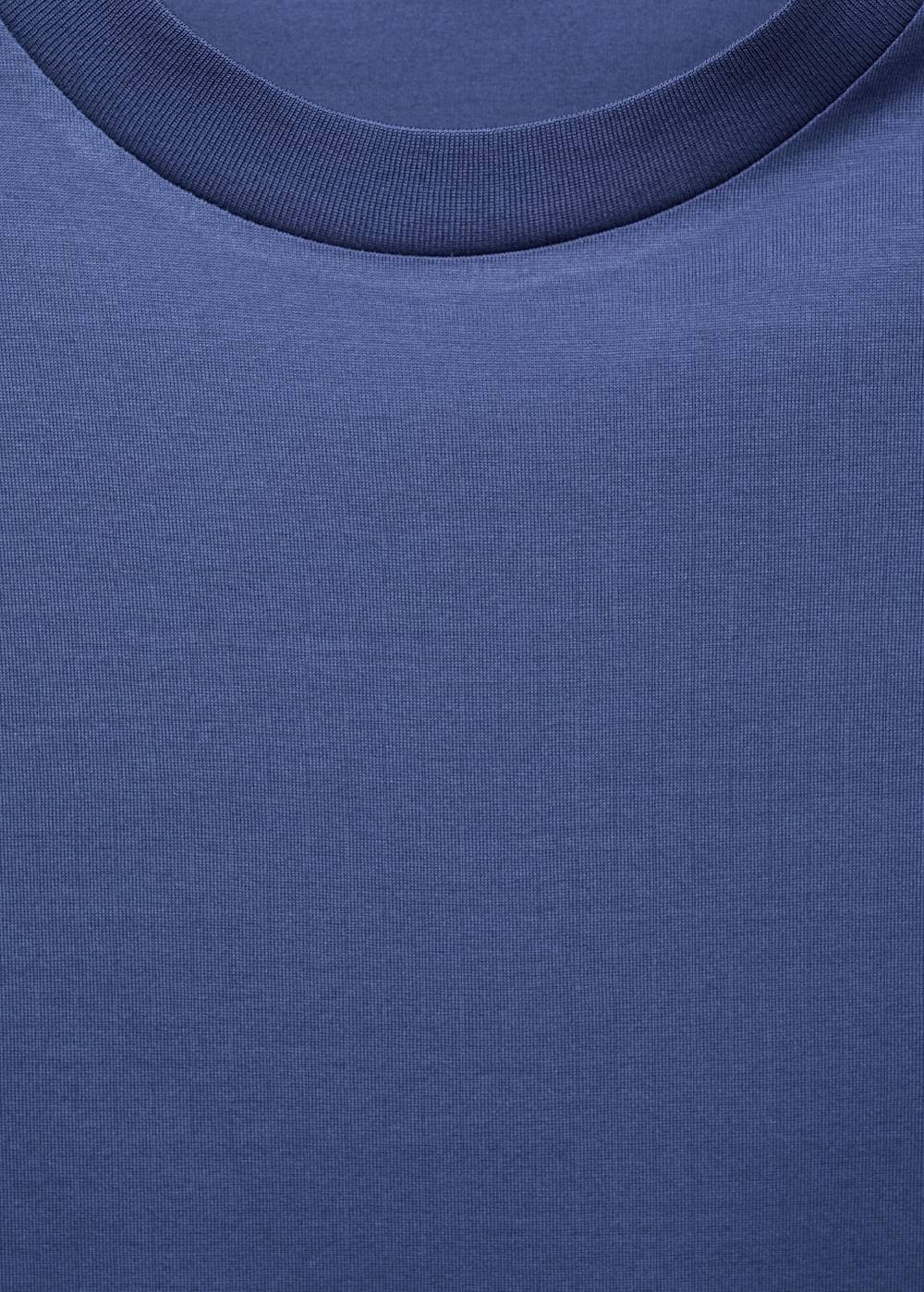 Mango Slim-Fit-T-Shirt aus 100 % Baumwolle Speichern exportieren