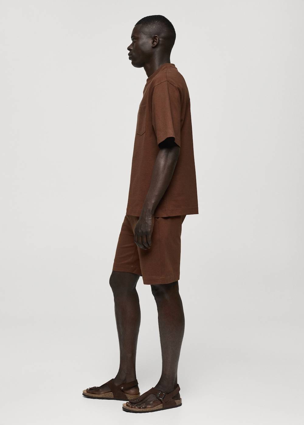 Mango Bermudashorts aus 100 % Baumwolle mit Kordel Rabatte dieses Monats