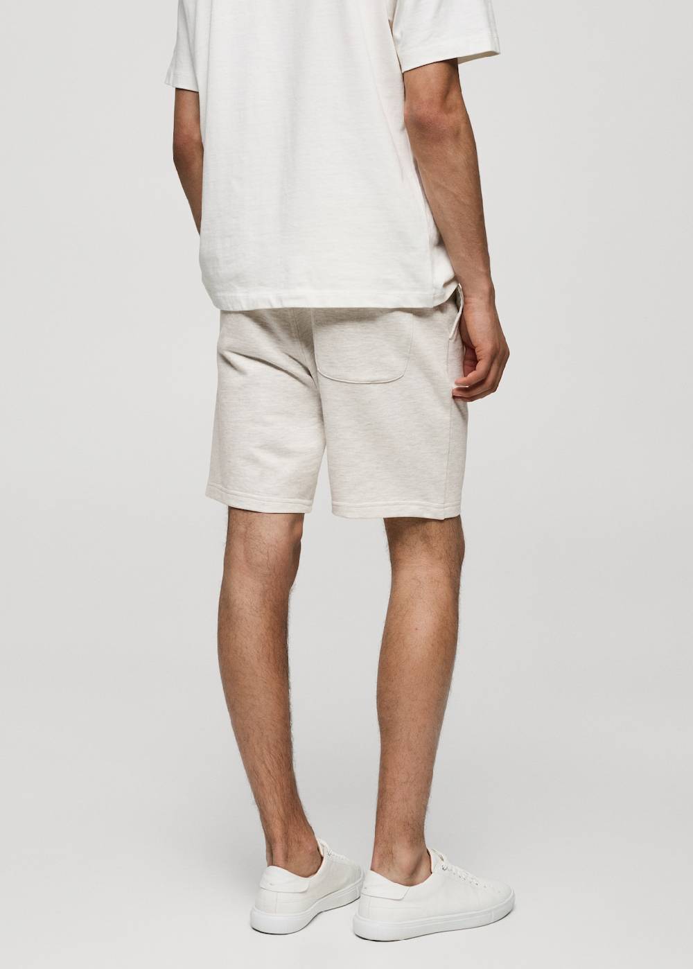 Mango Bermudashorts im Jogger-Stil aus Baumwolle Online