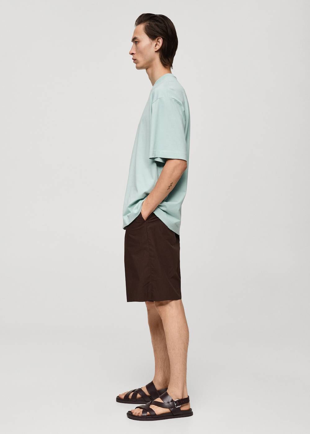 Mango Oversized-T-Shirt aus 100 % Baumwolle Angebote